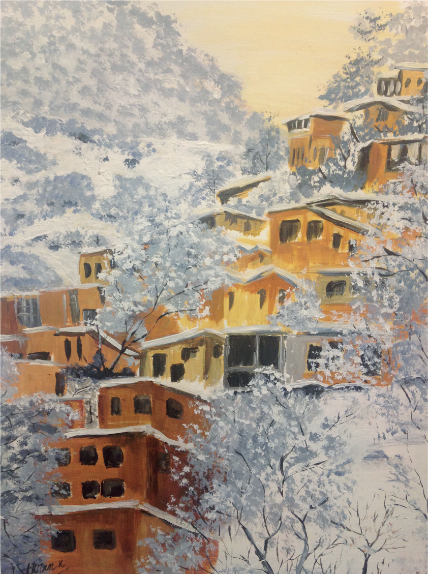 Snowy Mountains by Akram In the beginning the lives of asylum seekers were - photo 11