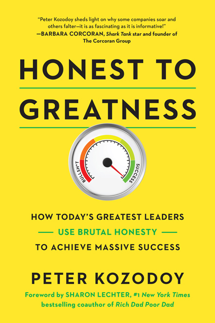 Praise for Honest to Greatness Honest to Greatness is a timely read for - photo 1