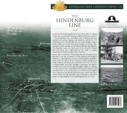 Adam Rankin - The Hindenburg Line Campaign 1918