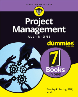 Stanley E. Portny - Project Management All-in-One For Dummies