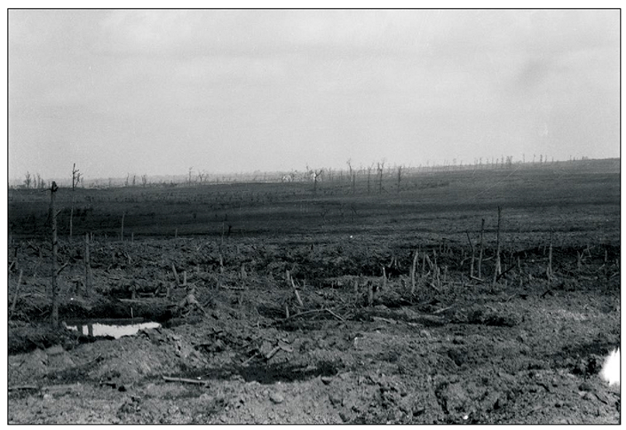 The Ypres battlefield south-east of Broodseinde on 28 September 1917 To the - photo 4