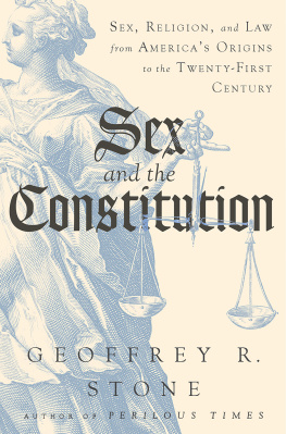 Stone - Sex and the Constitution