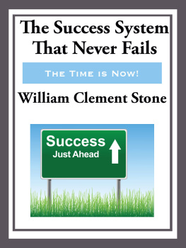 Stone - The Success System That Never Fails