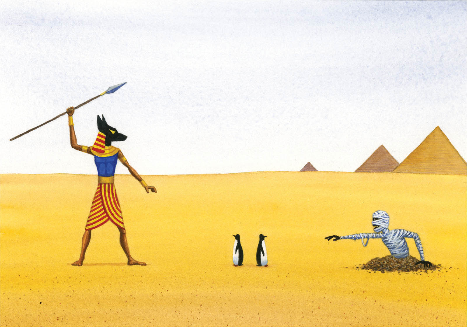 EGYPTIAN CURSES VAMPIRE PENGUINS SLAVE LABOR - photo 47