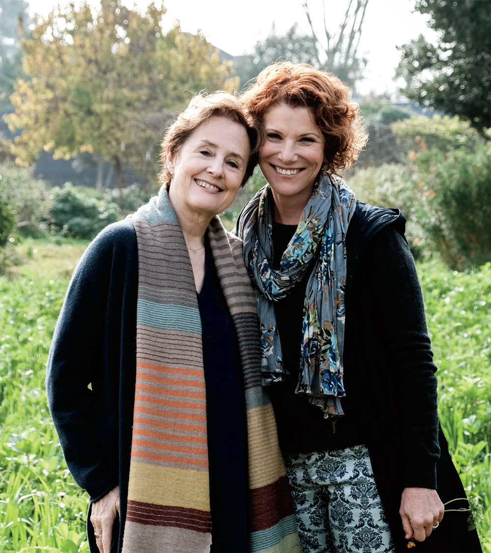 Joanne and Alice in the Edible Schoolyard garden foreword OVER THE YEARS - photo 14