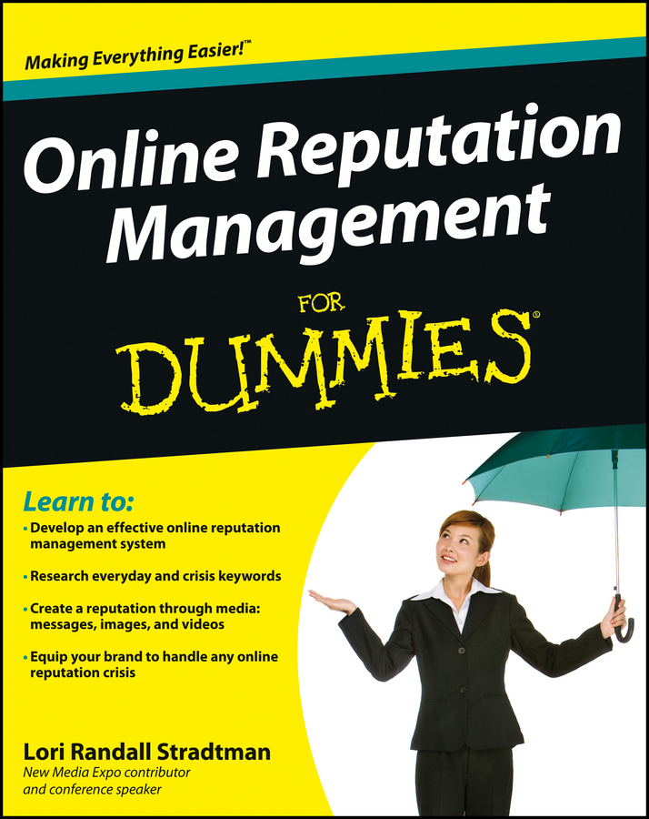 Online Reputation Management For Dummies by Lori Randall Stradtman Online - photo 1