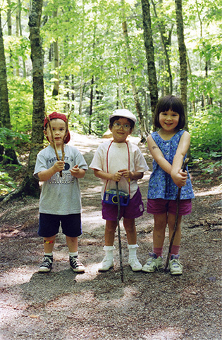 Trails are great for luring young explorers outside Unstructured Time Having - photo 7