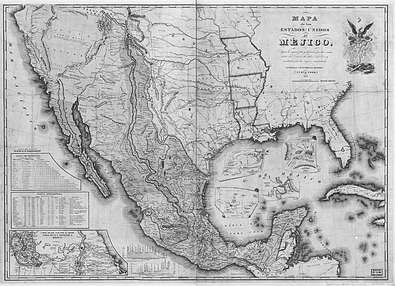 Mexico in the early years of independence from Spain This 1837 map shows the - photo 6