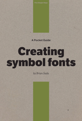 Suda - A Pocket Guide to Creating Symbol Fonts