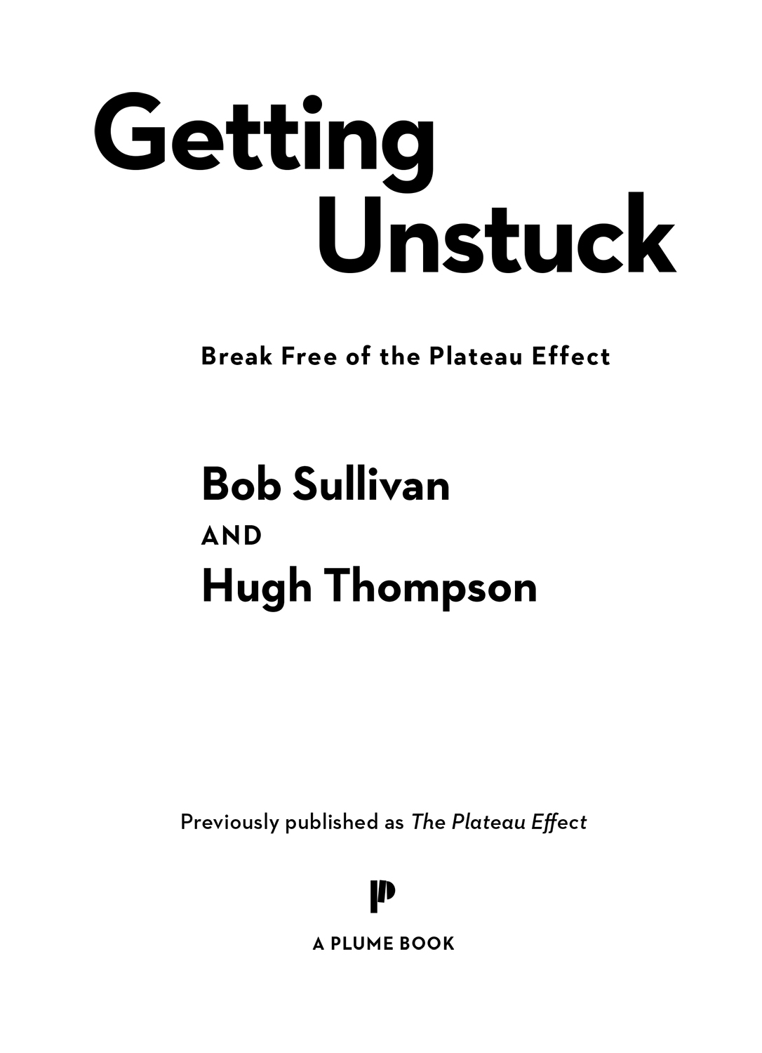 Getting unstuck break free of the plateau effect - image 2