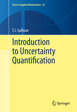 Sullivan - Introduction to Uncertainty Quantification