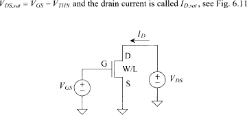 For the PMOS device equations make the following substitutions in the equations - photo 4