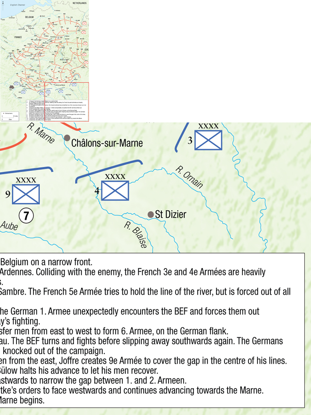 OPENING MOVES On the opening of hostilities in August 1914 both sides were - photo 7