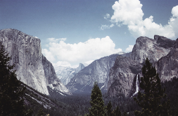 The classic view of Yosemite Valley looks to the east Within those - photo 6