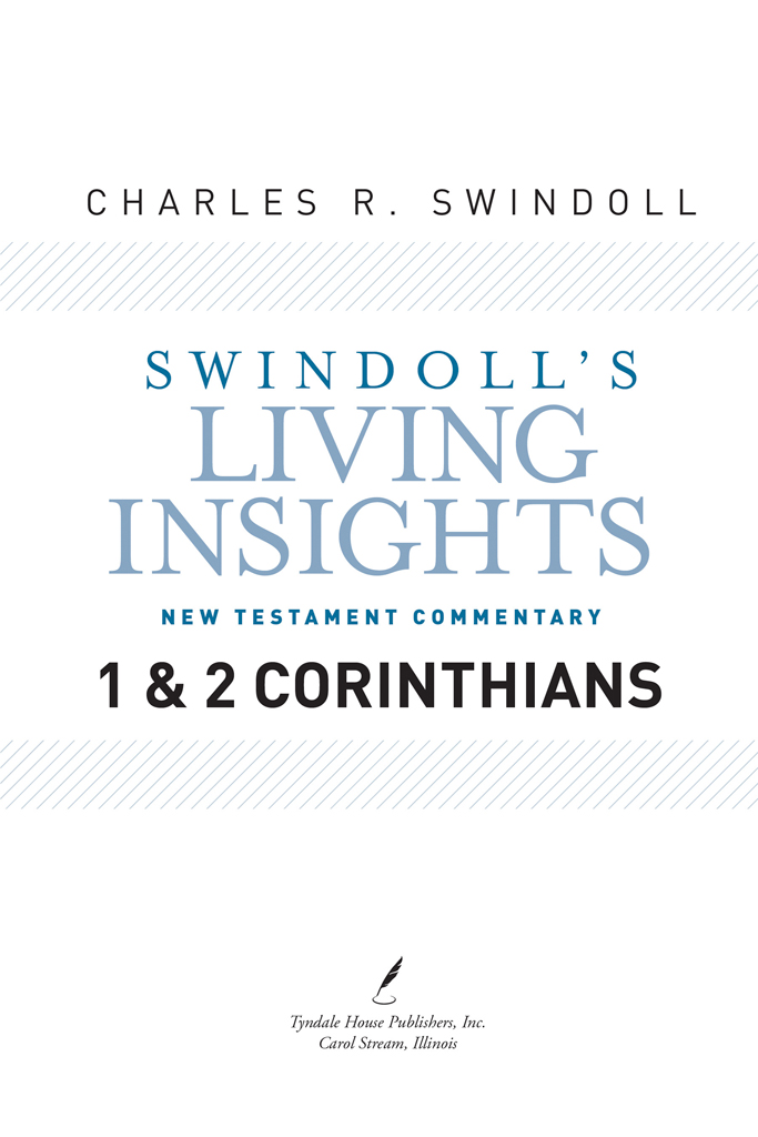 Swindolls Living Insights New Testament Commentary Volume 7 Visit Tyndale - photo 2