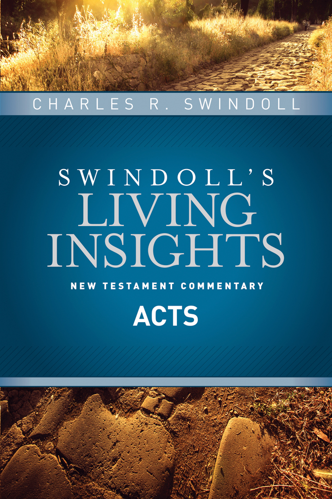 Swindolls Living Insights New Testament Commentary Volume 5 Visit Tyndale - photo 1