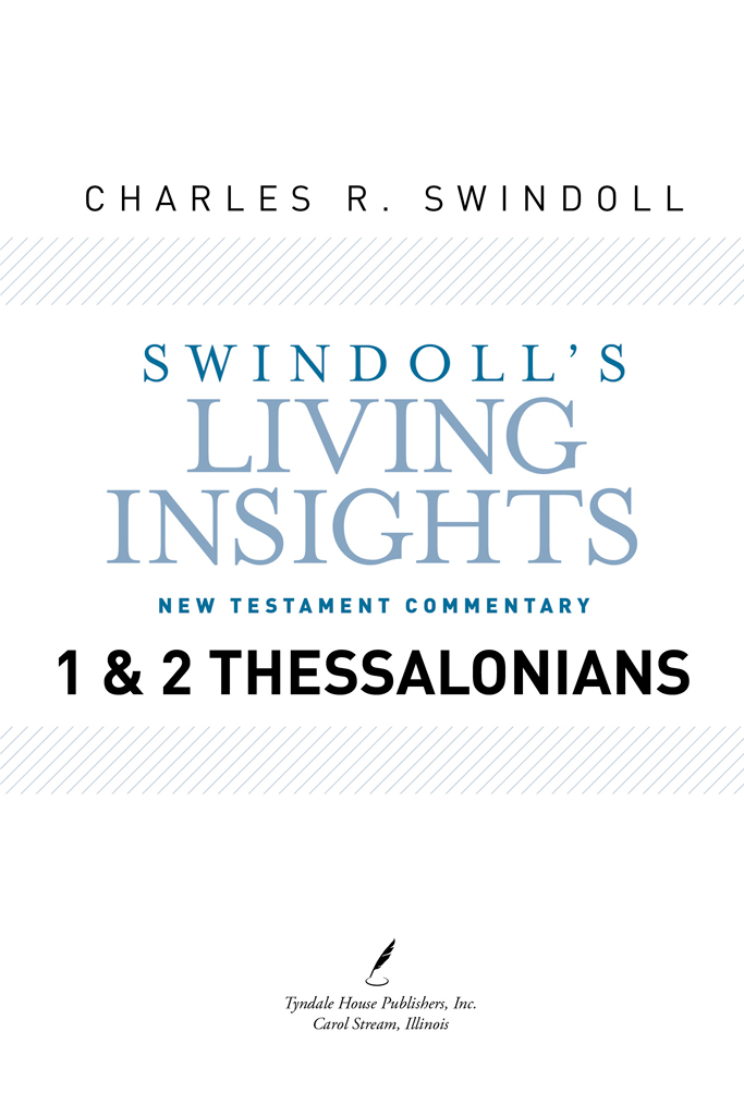 Swindolls Living Insights New Testament Commentary Volume 10 Visit Tyndale - photo 2