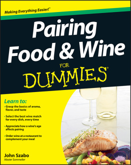 Szabo - Pairing food & wine for dummies