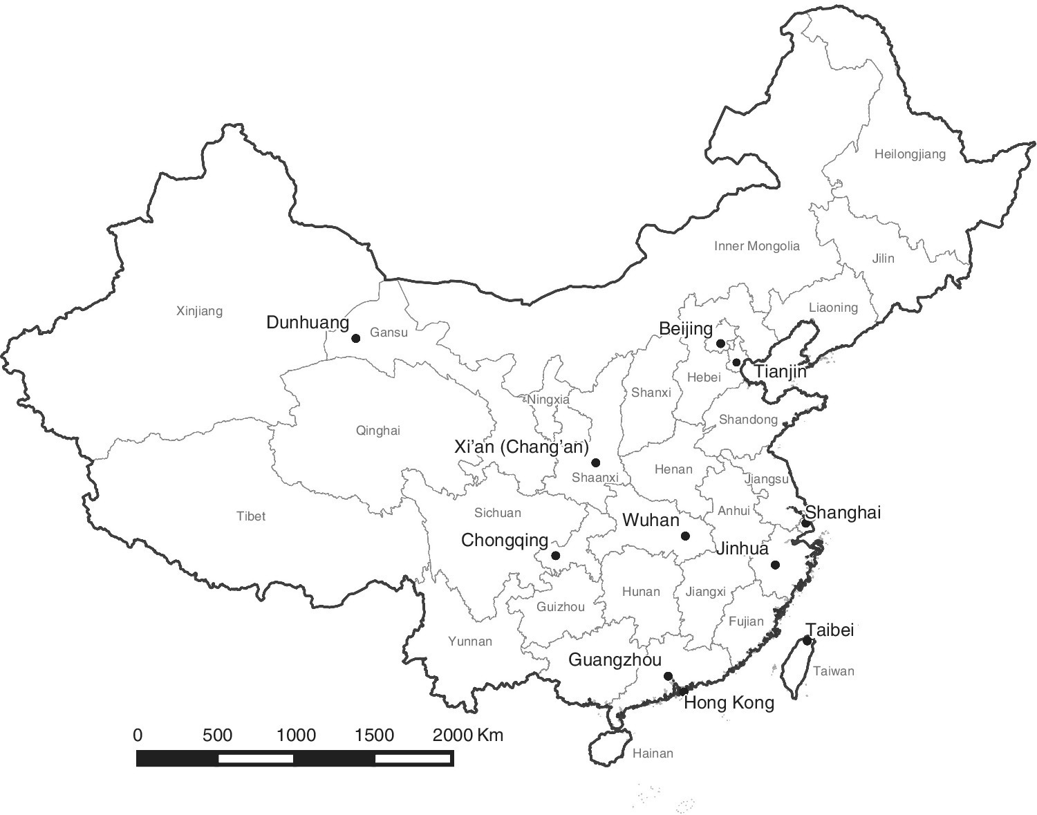 Modern China Map by Lex BermanWILEY BLACKWELL COMPANIONS TO HISTORY This - photo 2