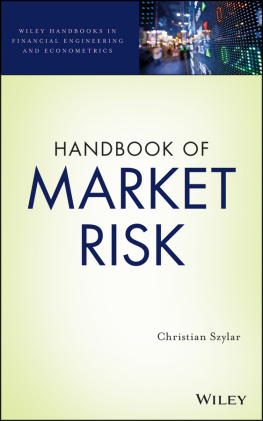 Szylar - Handbook of Market Risk