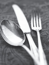 Silverware is among the common household items that can hold trapped energy - photo 4