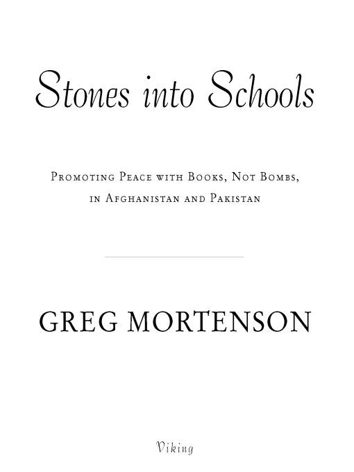 Stones into Schools Promoting Peace with Education in Afghanistan and Pakistan - image 1