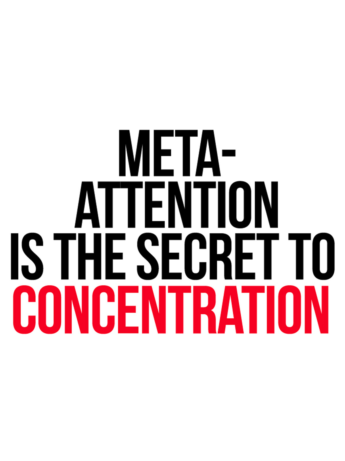 Meta-attention is also the secret to concentration The analogy is riding a - photo 4