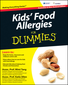 Tang Mimi - Kids Food Allergies for Dummies