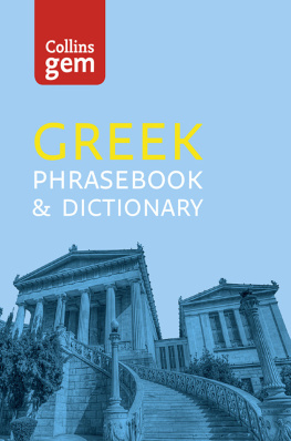 Tarbet - Collins Greek Phrasebook and Dictionary Gem Edition