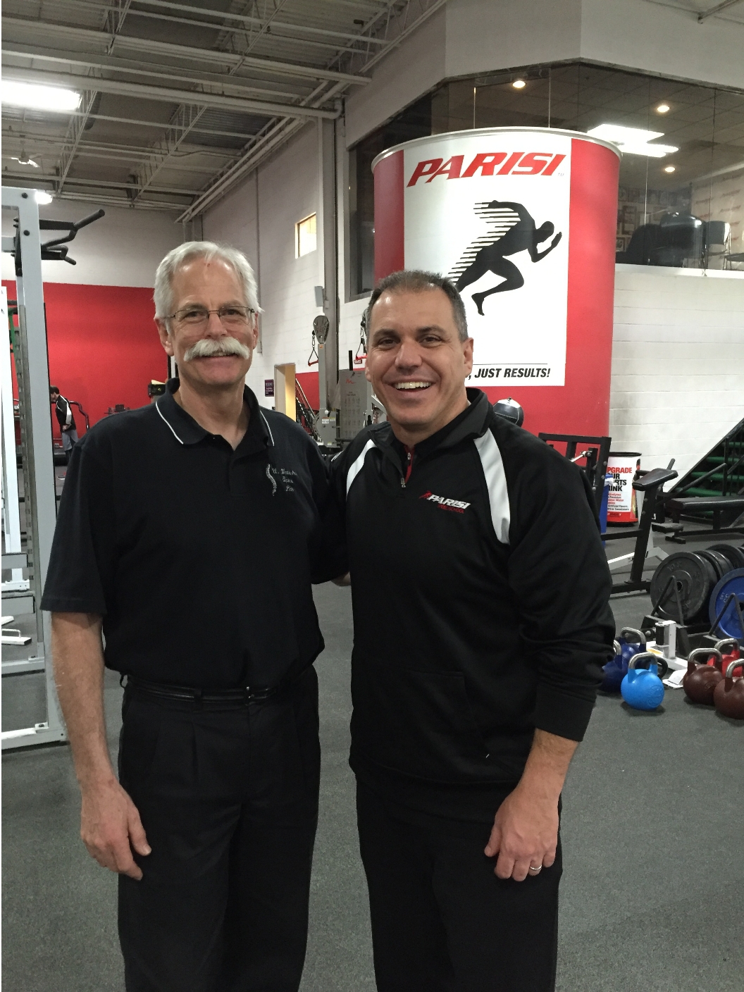 Stu McGill and Bill Parisi at the Parisi Speed School in Fair Lawn New Jersey - photo 2