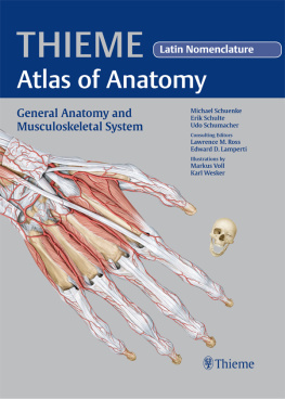 Schuenke Michael - General Anatomy and Musculoskeletal System