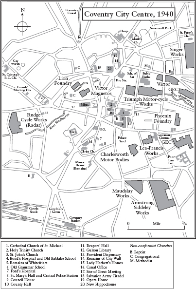 The near-destruction in 1940 of Coventry a substantial city in the English - photo 4