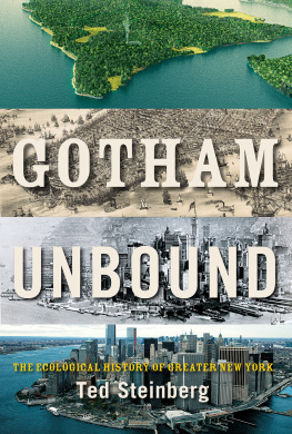 Ted Steinberg Gotham unbound: the ecological history of greater New York