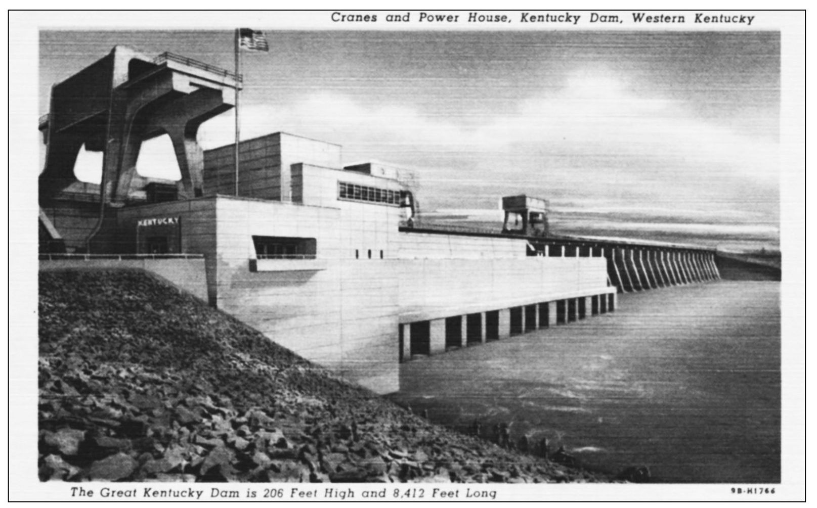 The Tennessee Valley Authoritys Great Kentucky Dam across the Tennessee River - photo 4