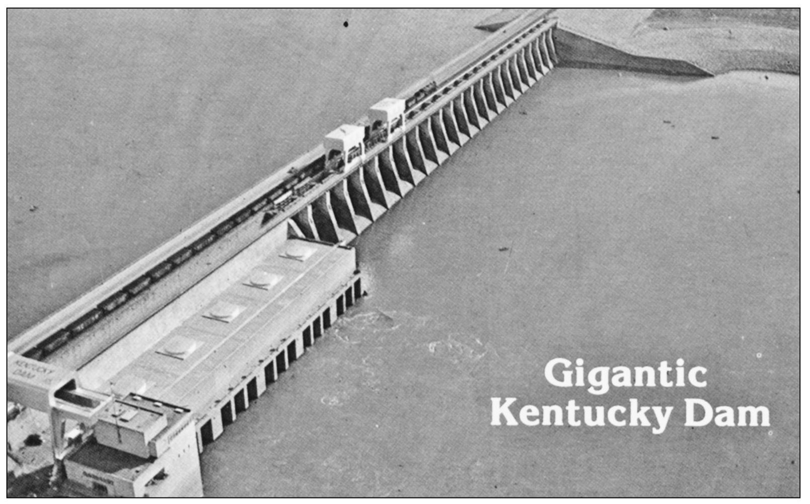 The gigantic Kentucky Dam is used by the Tennessee Valley Authority TVA to - photo 6