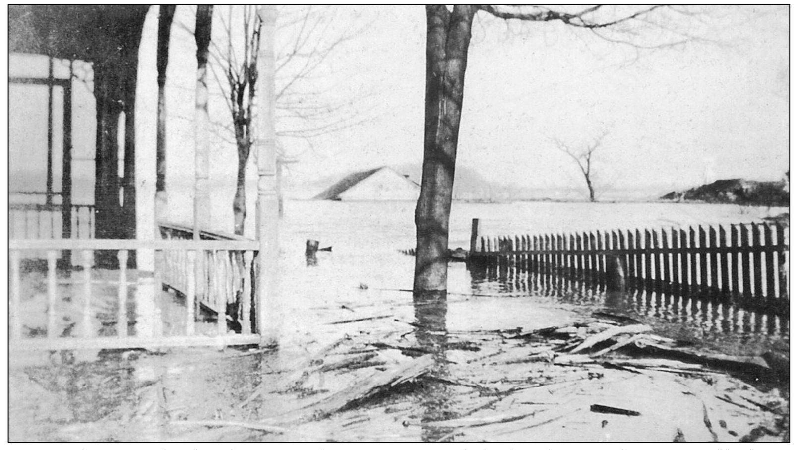 In 1937 the worst flood in the regions history was recorded This photograph - photo 13