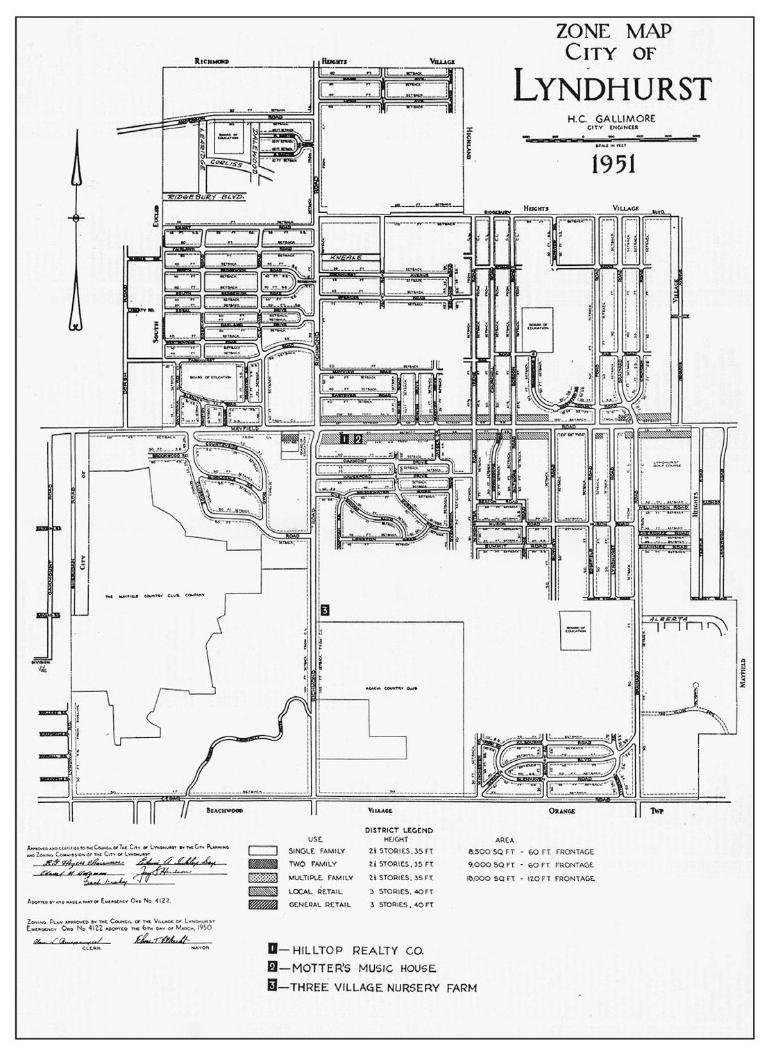 As Euclidville changed to Lyndhurst in 1920 the basic design of the - photo 3