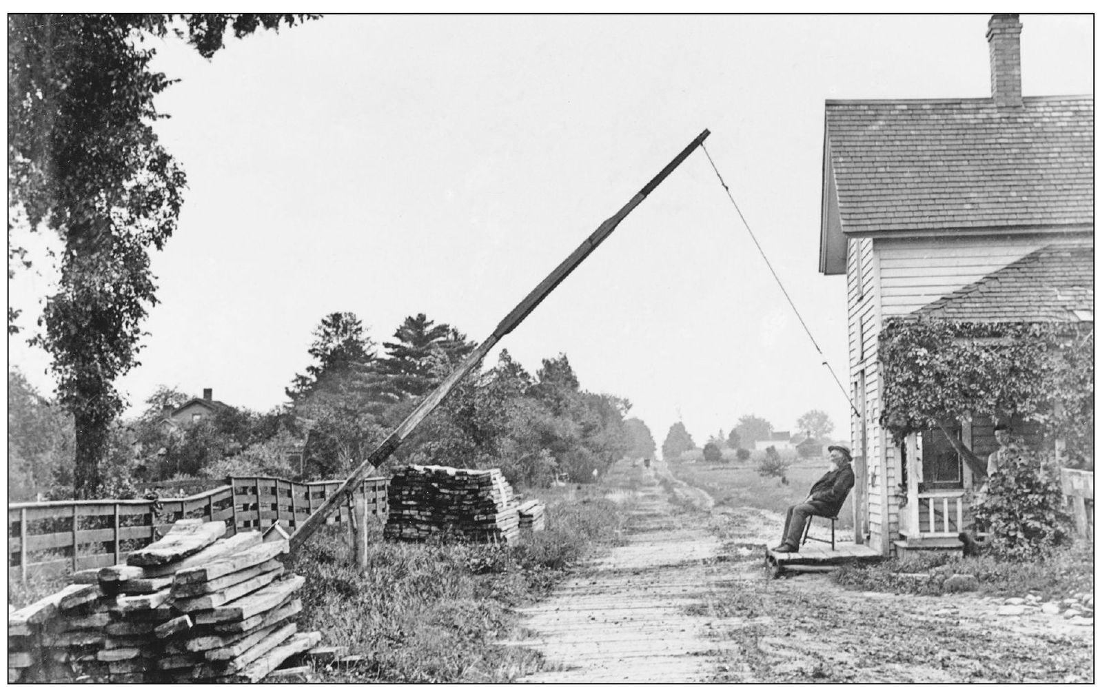 The winter of 1876 with its appalling mud resulted in the Mayfield Plank Road - photo 12