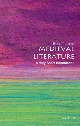 Treharne Medieval Literature: A Very Short Introduction