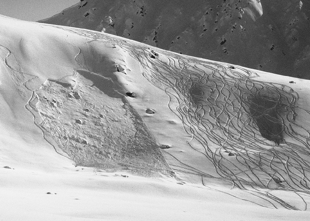 A skier-triggered small soft-slab avalanche in which the victim was - photo 6