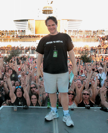 Eddie hosting the Monsters of Rock cruise Doug Aldrich Zakk Wylde Sammy - photo 8