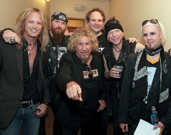 Doug Aldrich Zakk Wylde Sammy Hagar Eddie Michael Schenker and John 5 My - photo 9