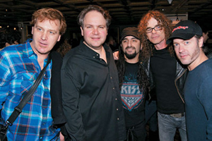 Jim Florentine Eddie Mike Portnoy Bobby Blitz Ellsworth and Don Jamieson - photo 10