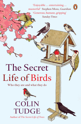 Tudge The secret life of birds: who they are and what they do