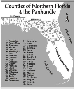 Tunstall Cynthia Adventure guide to Northern Florida & the panhandle