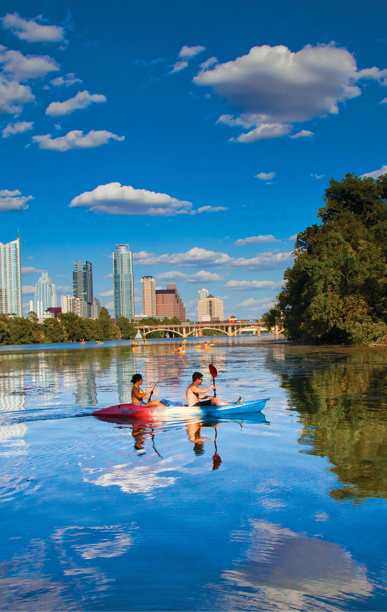 Kayaking on Lady Bird Lake in Austin CONTENTS River Walk in San Antonio A - photo 5