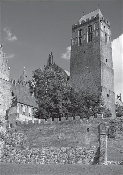 The main tower and belfry of the castle of Marienwerder Kwidzyn is one of the - photo 2