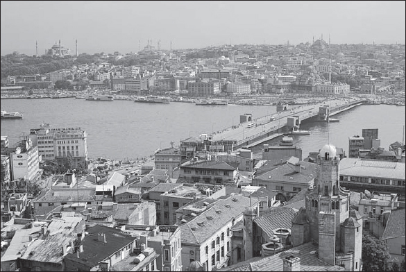The city of Istanbul as Constantinople the capital of the Byzantine Empire and - photo 6