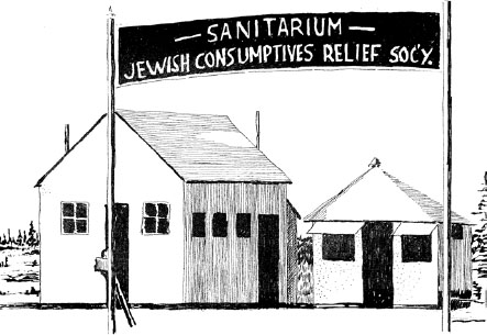 The front entrance to the Jewish Consumptives Relief Society Drawing by - photo 5