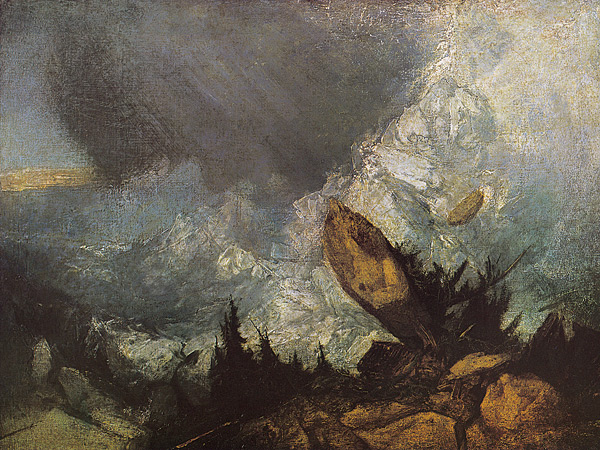 The Fall of an Avalanche in the Grisons 1810 Oil on canvas 90 x 120 cm - photo 13